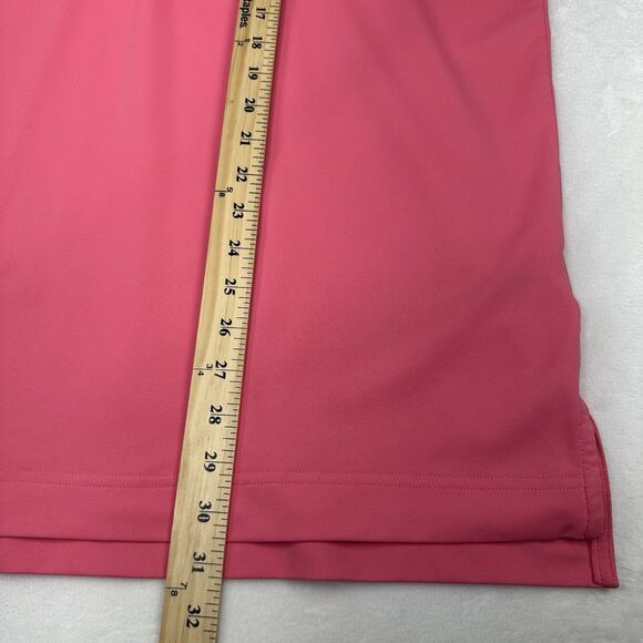 FootJoy FJ Men's Embroidered PGA Of America Performance Golf Polo Shirt Pink L - Picture 10 of 10